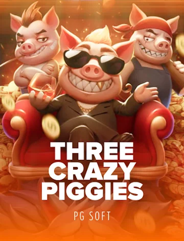Three Crazy Piggies